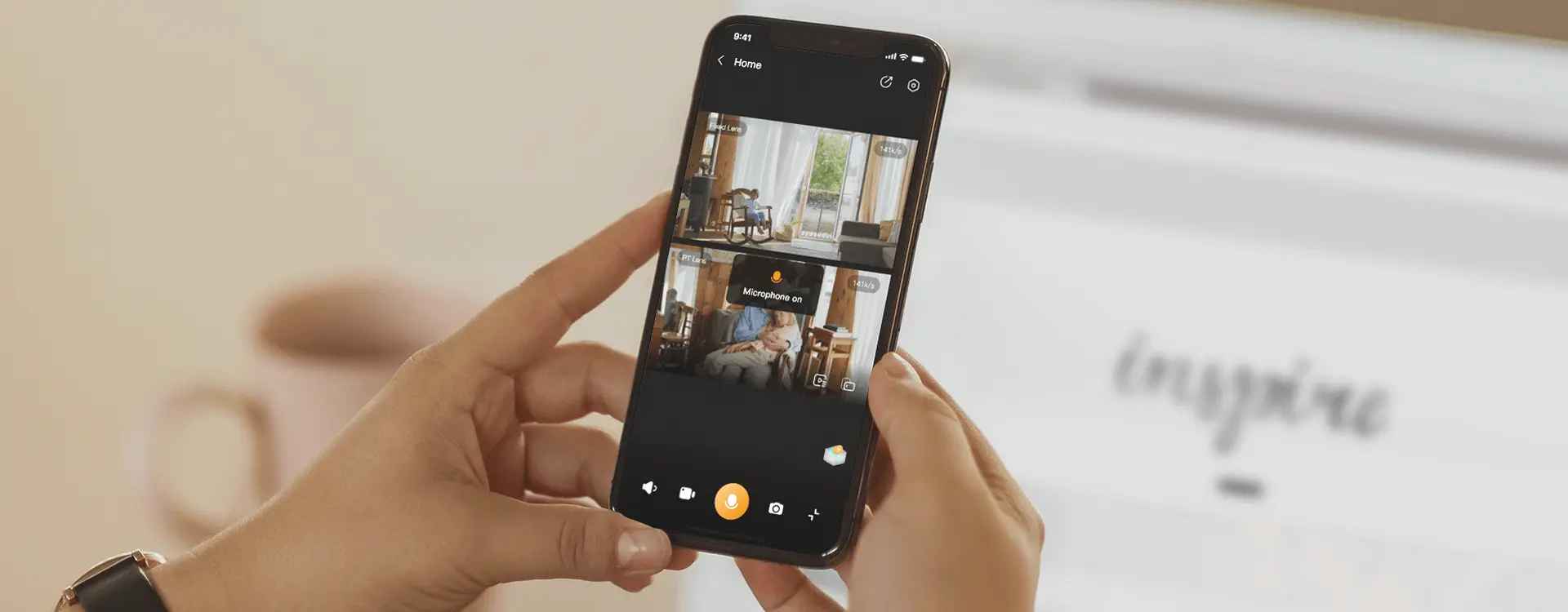 زاویه دید وسیع دوربین مداربسته دو لنز آیمو مدل RANGER DUAL 10MP